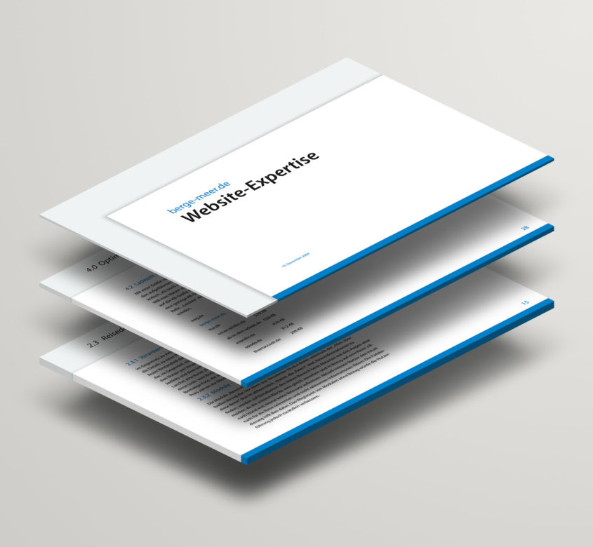 Website-Expertise Berge & Meer