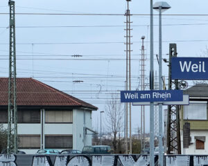 Weil am Rhein, Bahnhof, Foto: Schaffrinna