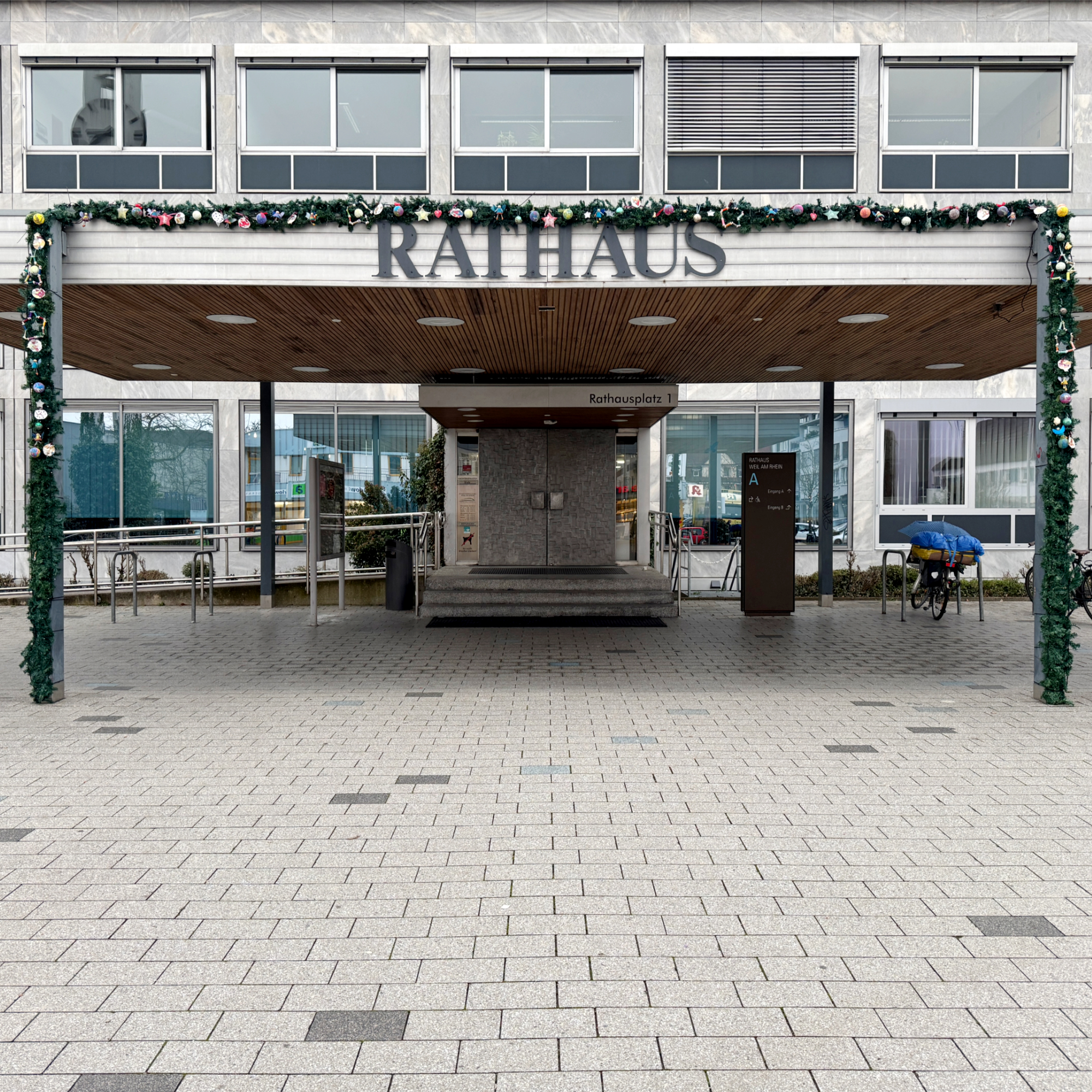 Weil am Rhein, Rathaus, Foto: Schaffrinna
